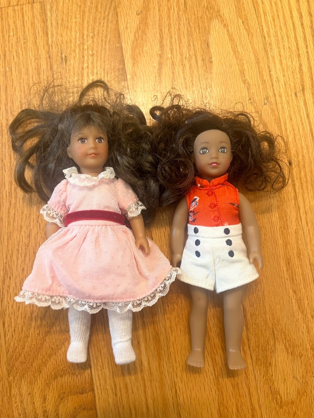 American Girl Nanea Mitchell & Samantha 6" Mini Doll Historical dolls